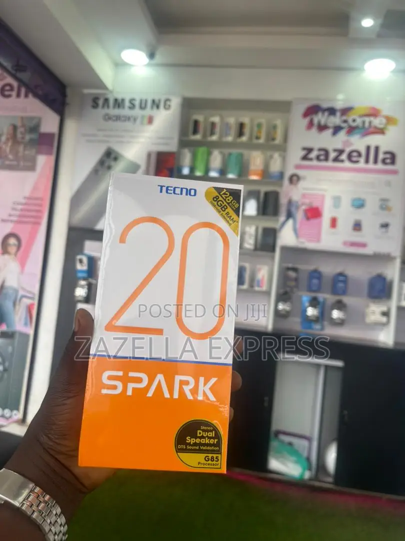 New Tecno Spark 20 128 GB Blue