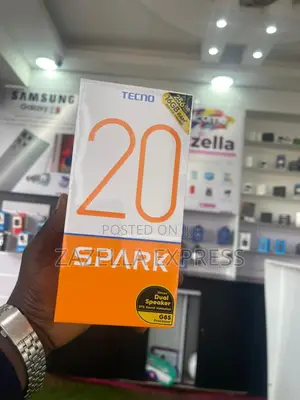 New Tecno Spark 20 256 GB Silver