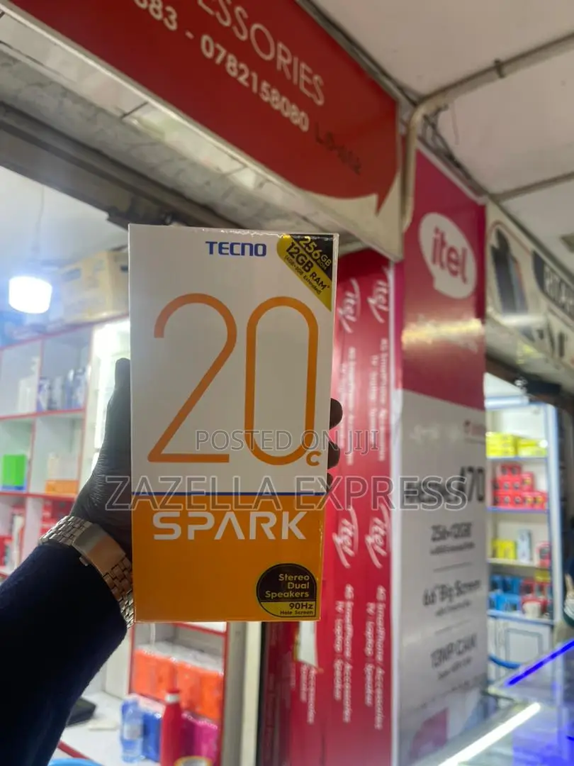 New Tecno Spark 20C 128 GB Black