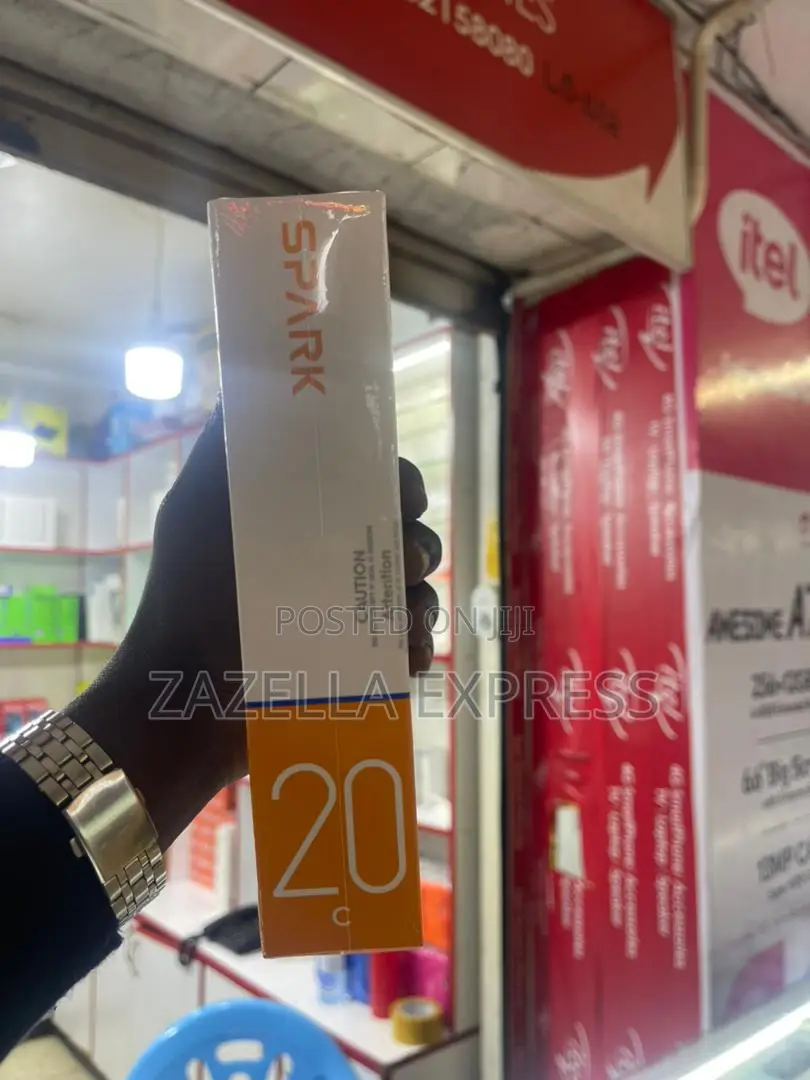 New Tecno Spark 20C 128 GB Black