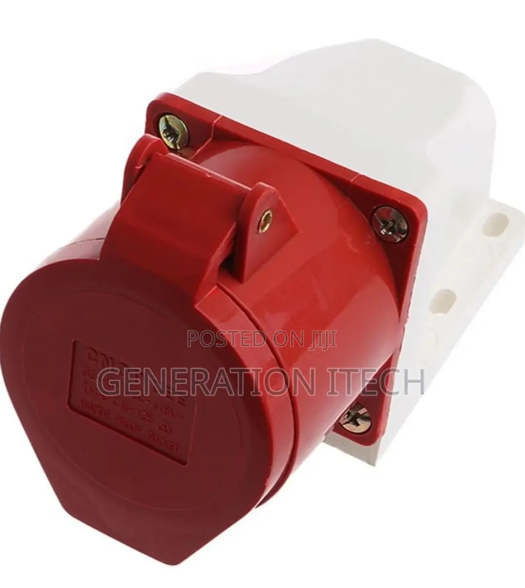 32 Amp 5pin Industrial Plug Wall Socket 240-415v Waterpf