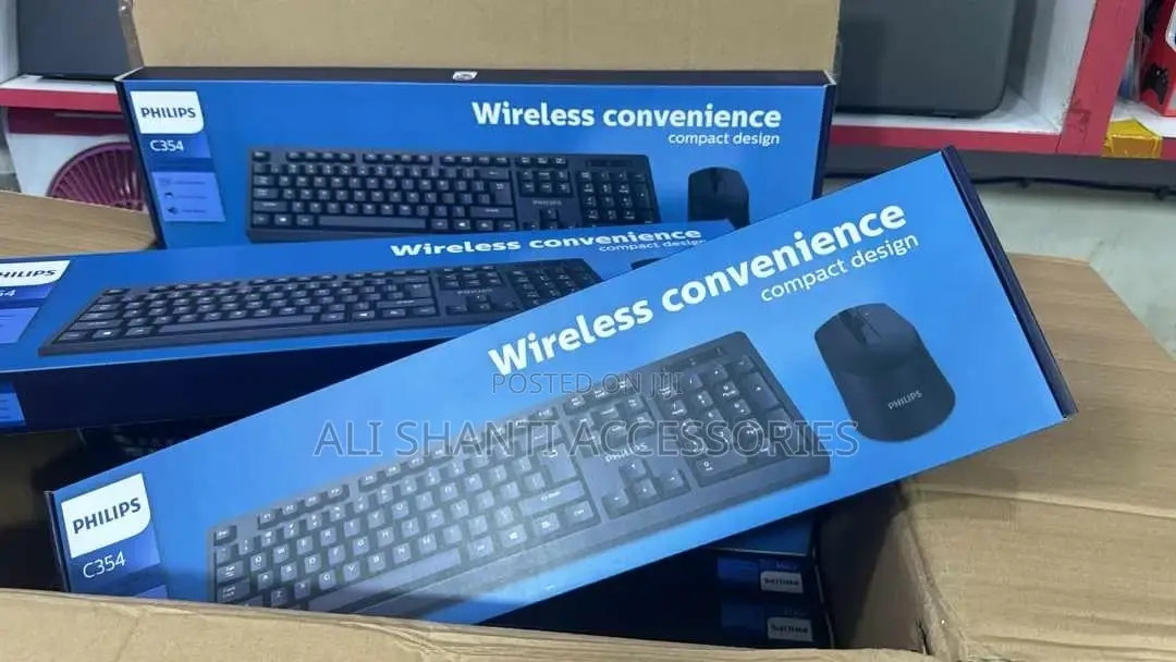 Philips Wireless Keyboard and Mouse, Wireless Keyboard