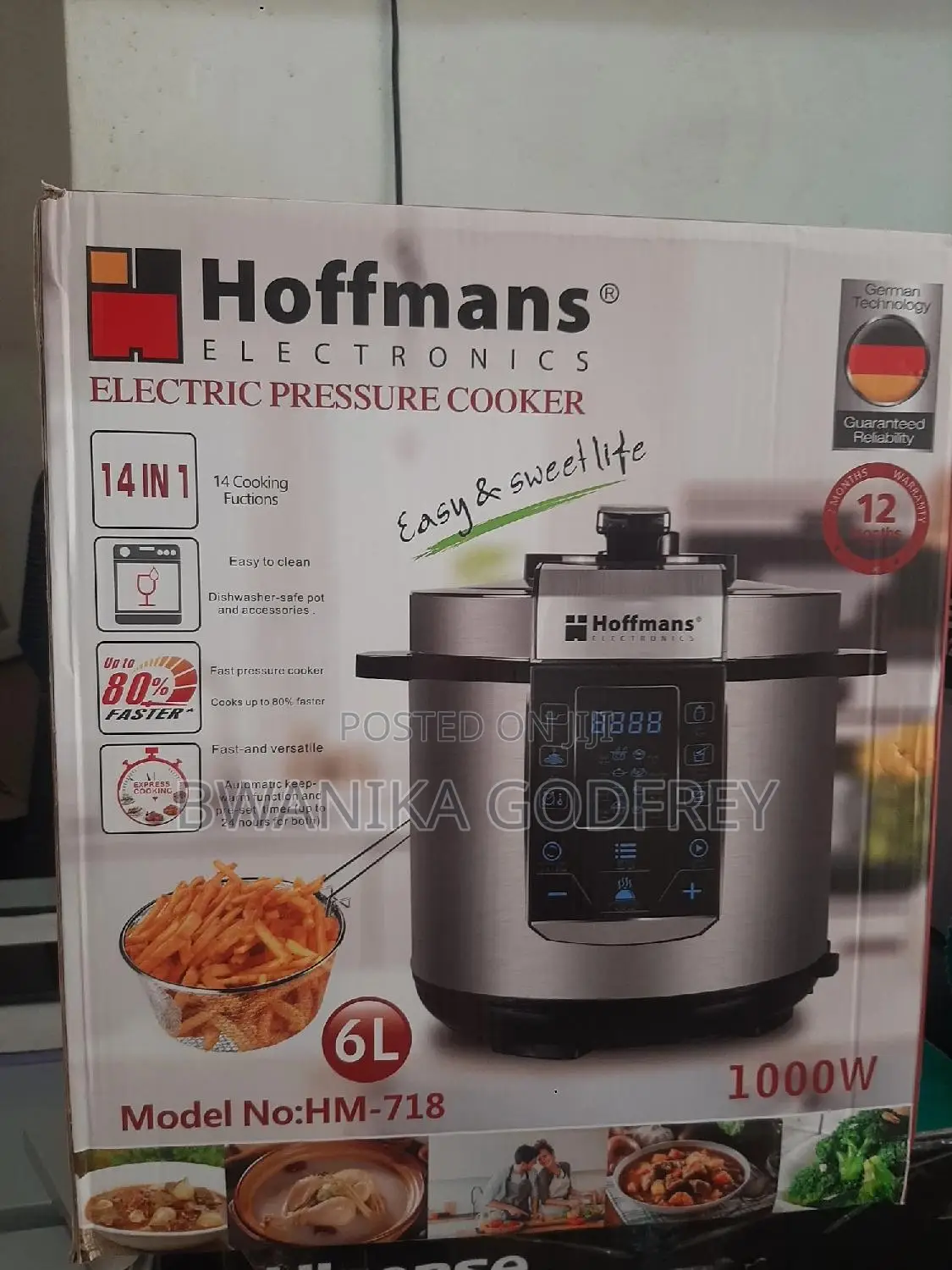 Hoffman Pressure Cooker