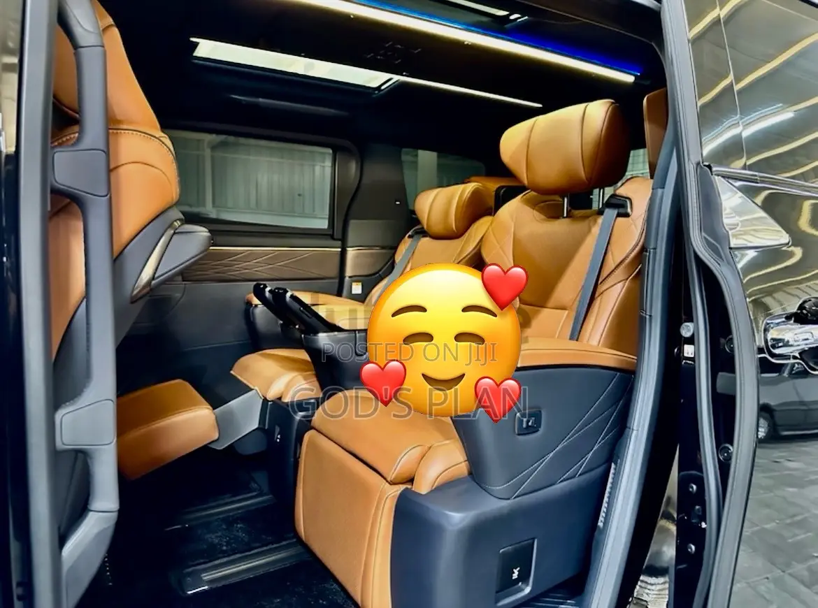 New Toyota Alphard 2024 Black
