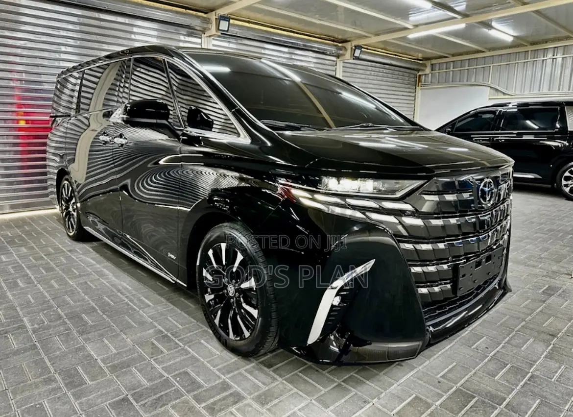 New Toyota Alphard 2024 Black