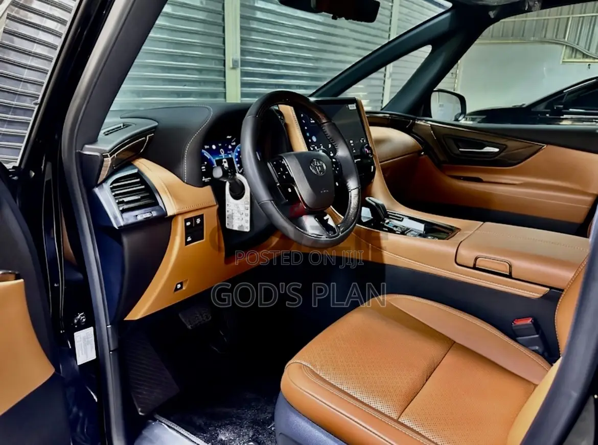 New Toyota Alphard 2024 Black