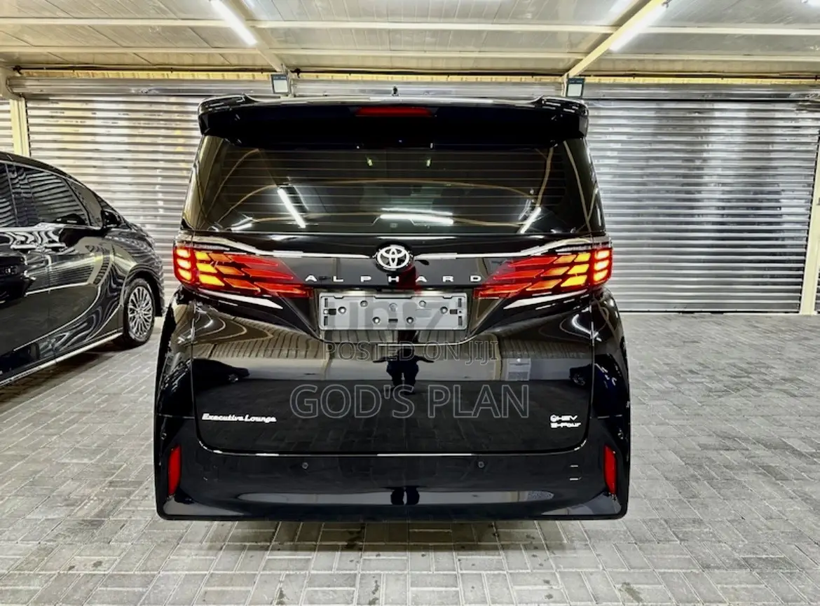 New Toyota Alphard 2024 Black