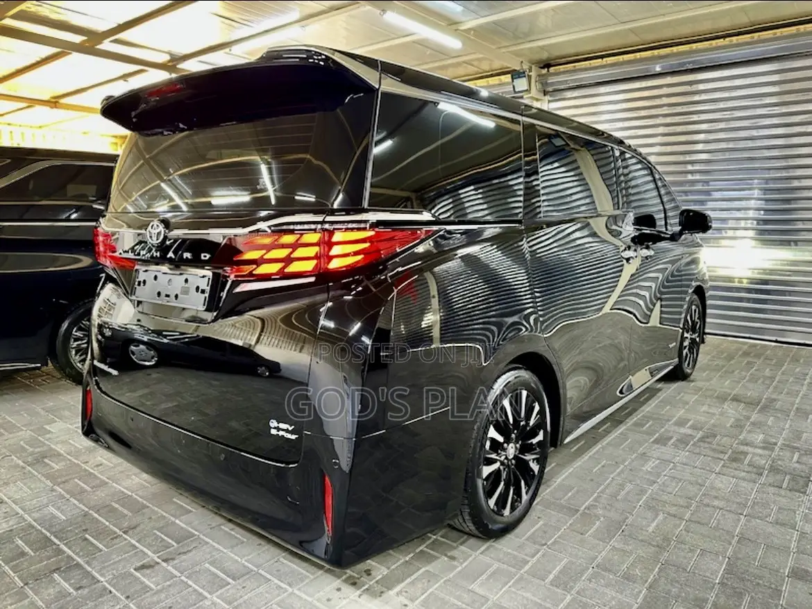 New Toyota Alphard 2024 Black