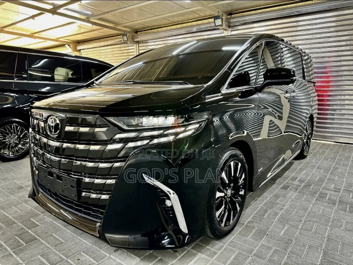 New Toyota Alphard 2024 Black
