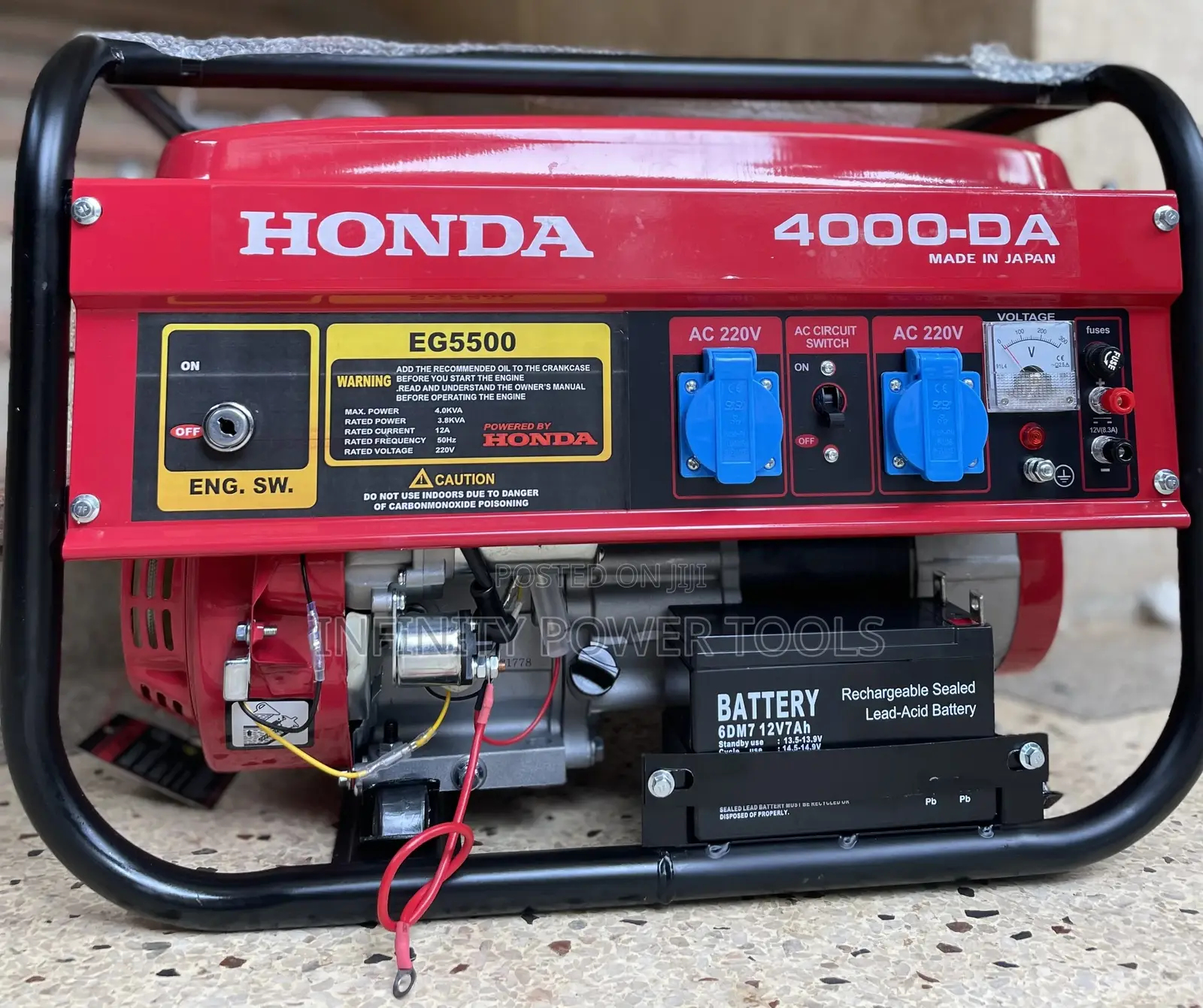 Petrol Generator (Key Start) 3kw