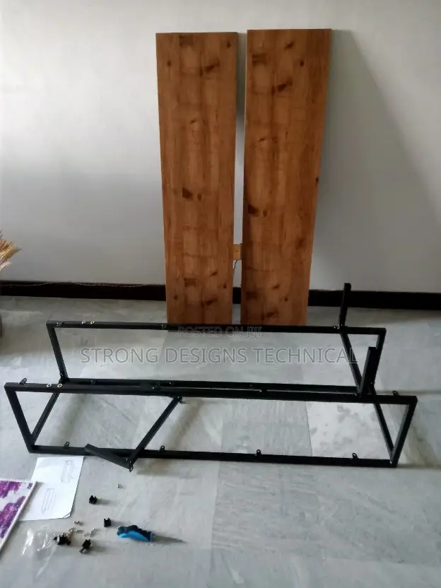 Steel Frame Minimalist Tv Stand