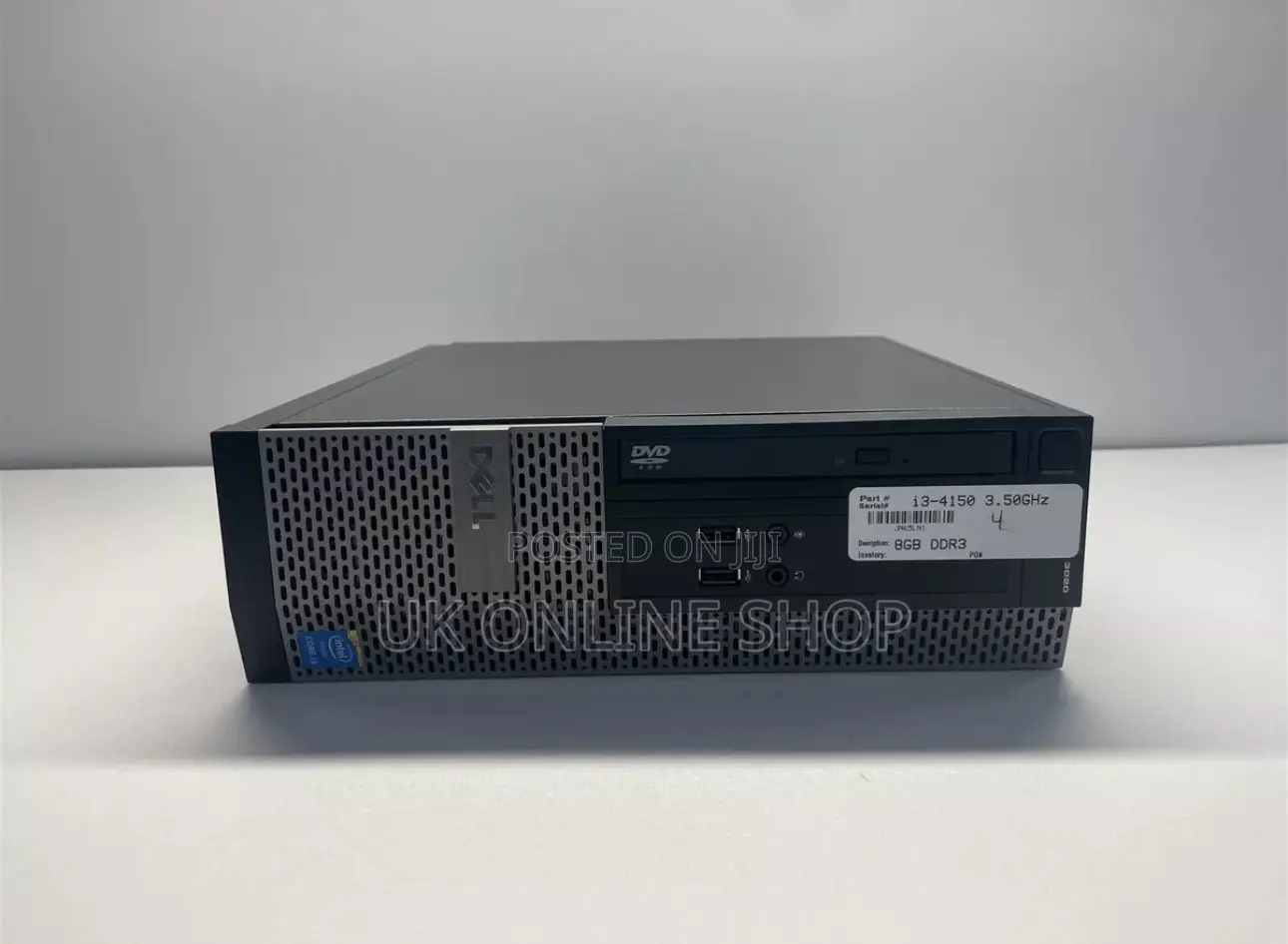 Desktop Computer Dell OptiPlex 3020 4GB Intel Core I3 HDD 500GB