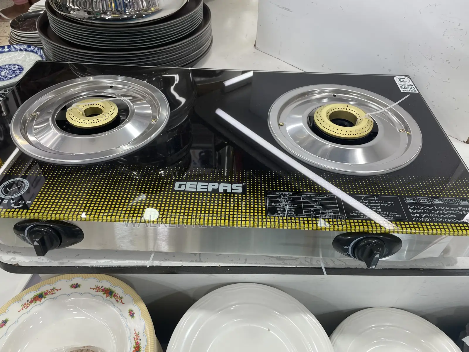 Italy Made Geepas Double Gas Burner