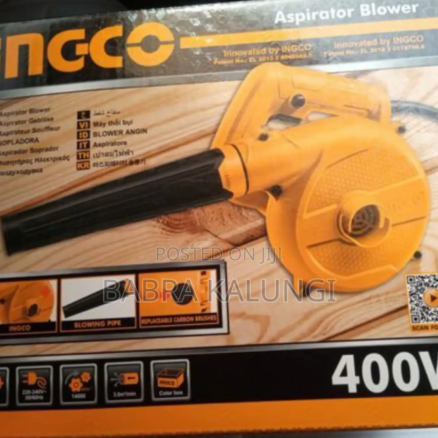 INGCO Air Blower _ Yellow