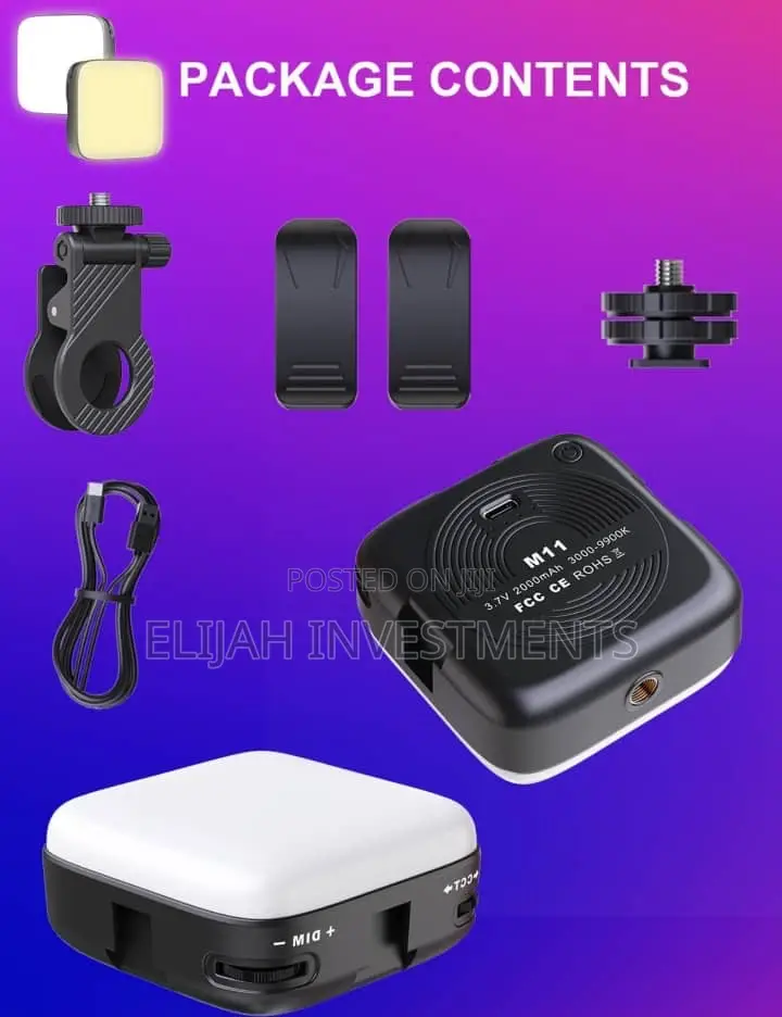 Rechargeable Mini Selfie Photo and Video Light