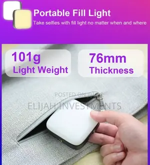 Rechargeable Mini Selfie Photo and Video Light