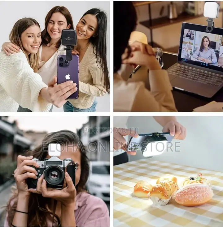 Rechargeable Mini Selfie Photo and Video Light