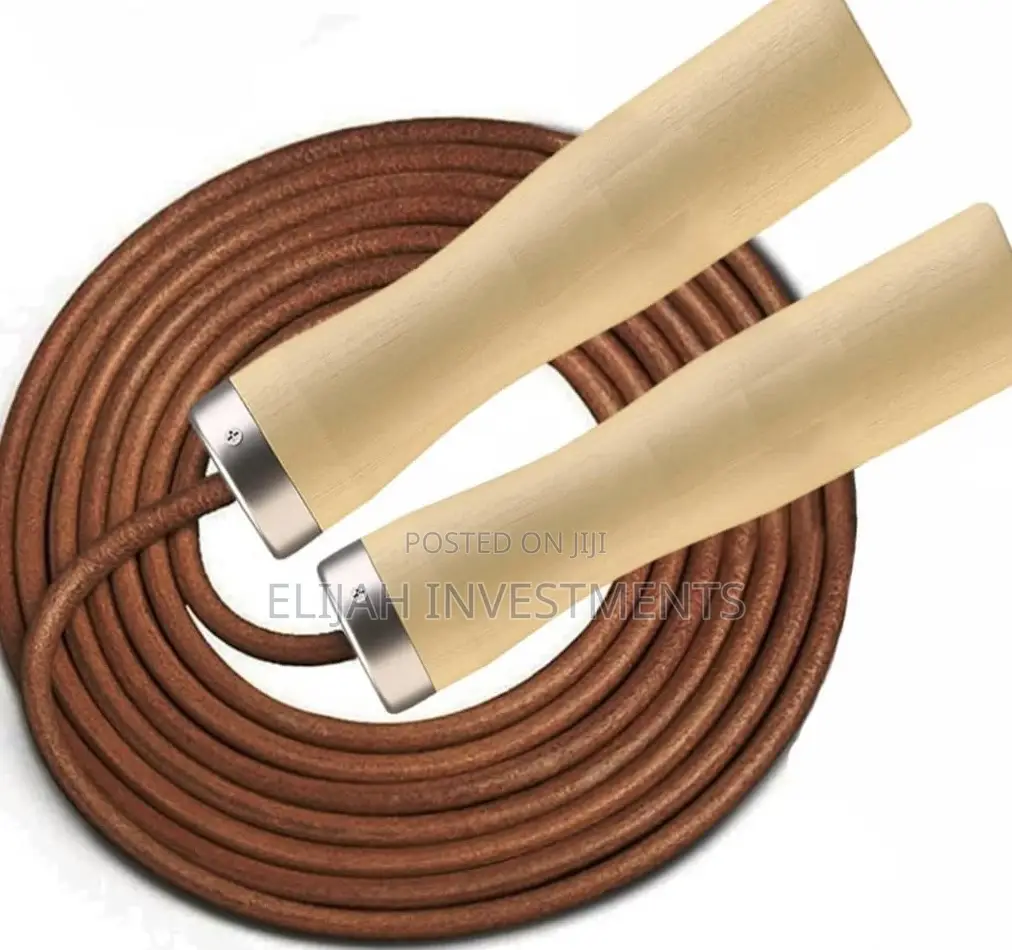 Genuine Leather Skipping Rope