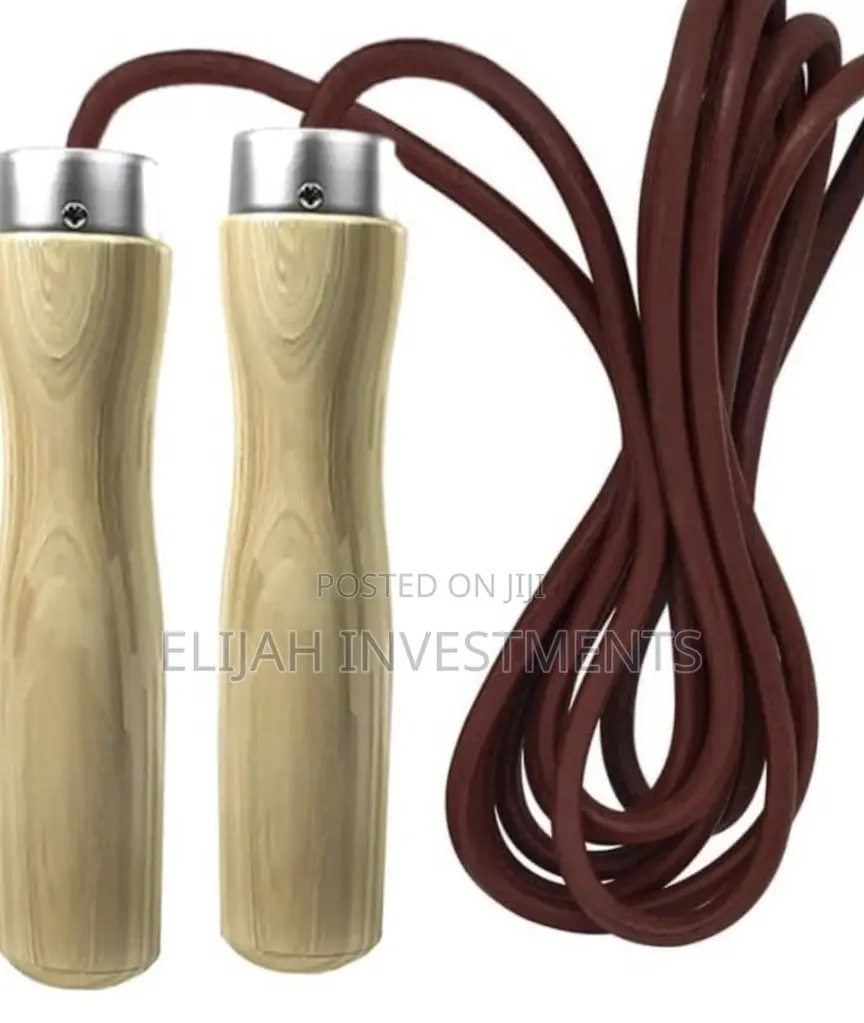 Genuine Leather Skipping Rope