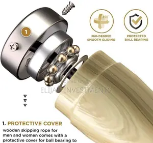 Genuine Leather Skipping Rope