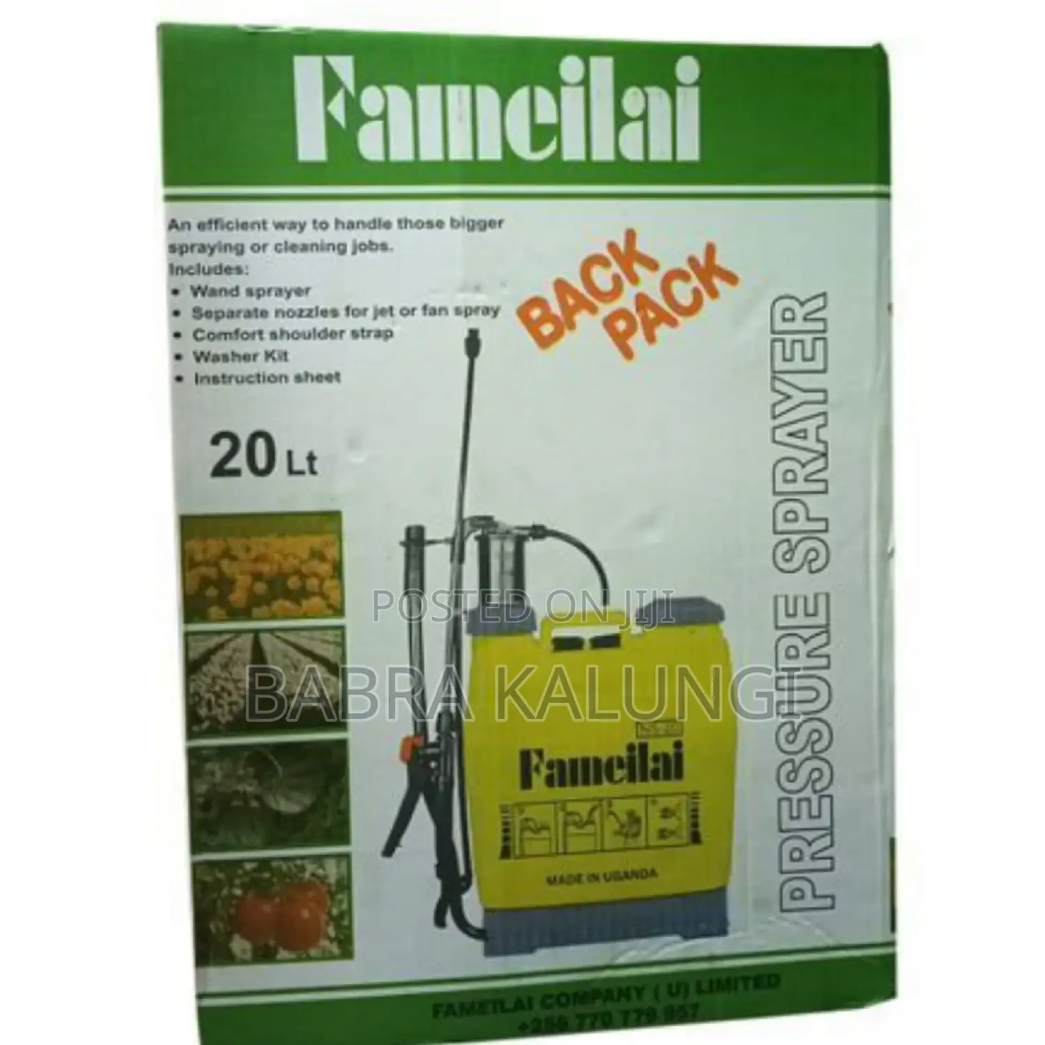 Farmate Famcilai Knapsack Sprayer 20ltrs Capacity