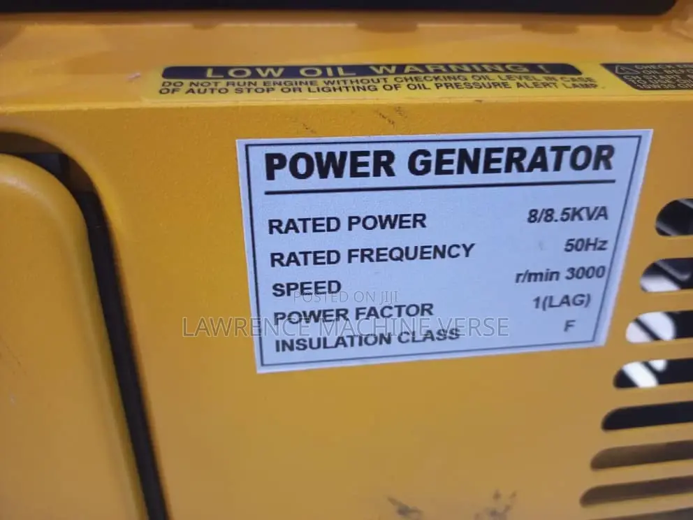 Diesel Silent Generator 8.5kva