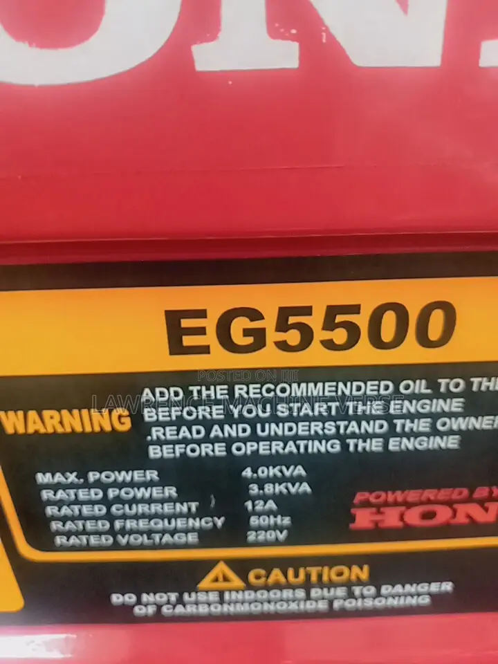 Gasoline Generator 4000-Da