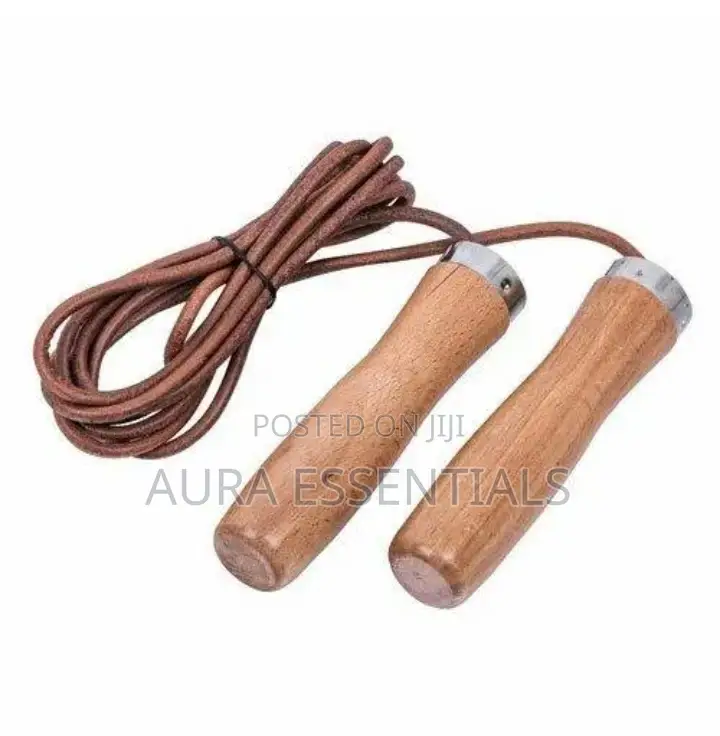 Genuine Leather Skipping Rope