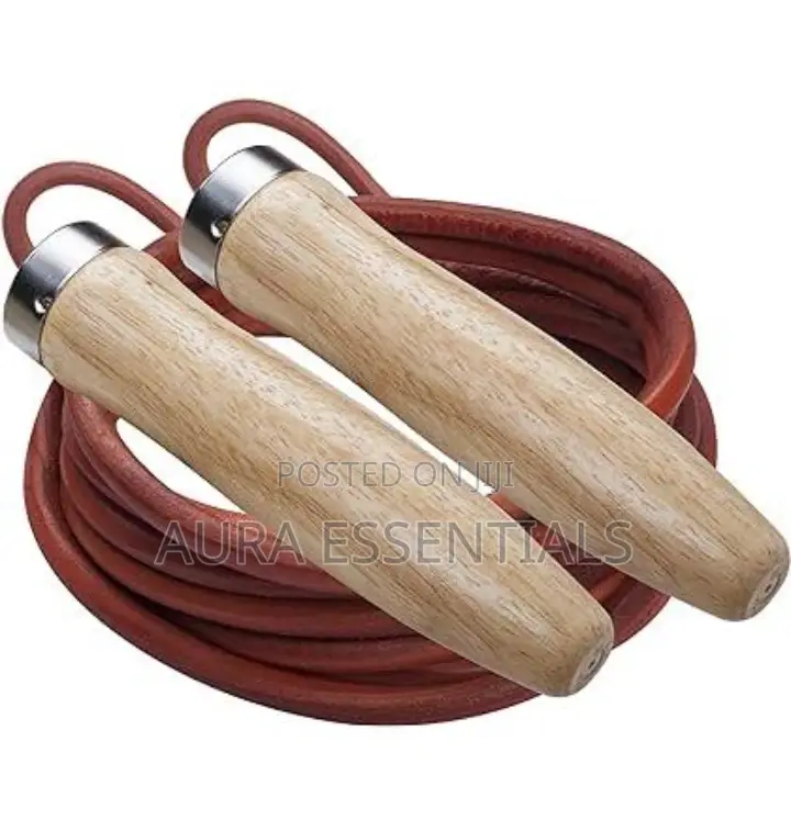 Genuine Leather Skipping Rope