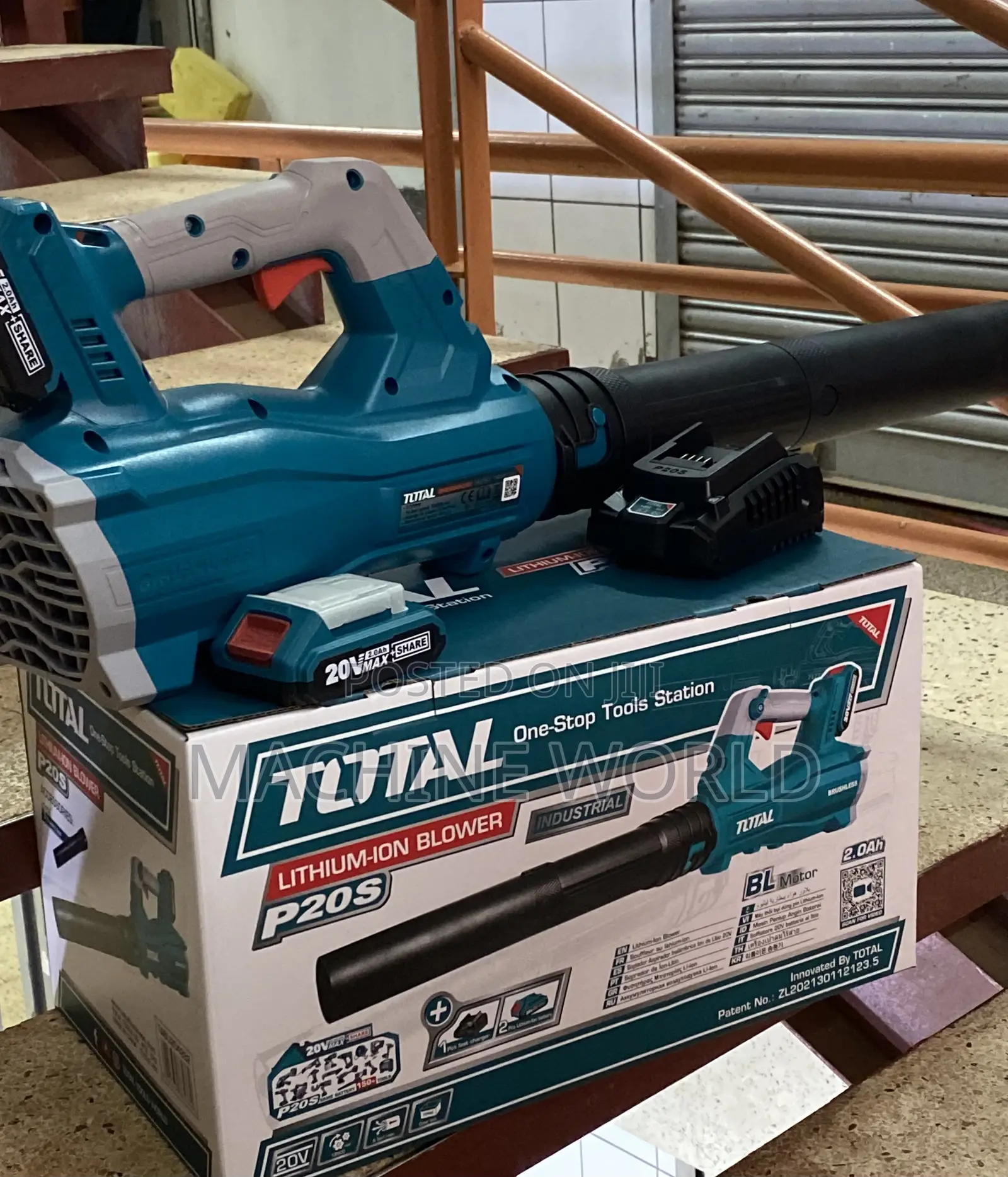 TOTAL CORDLESS/Rechargeable Blower(Brushless)Compound Blower