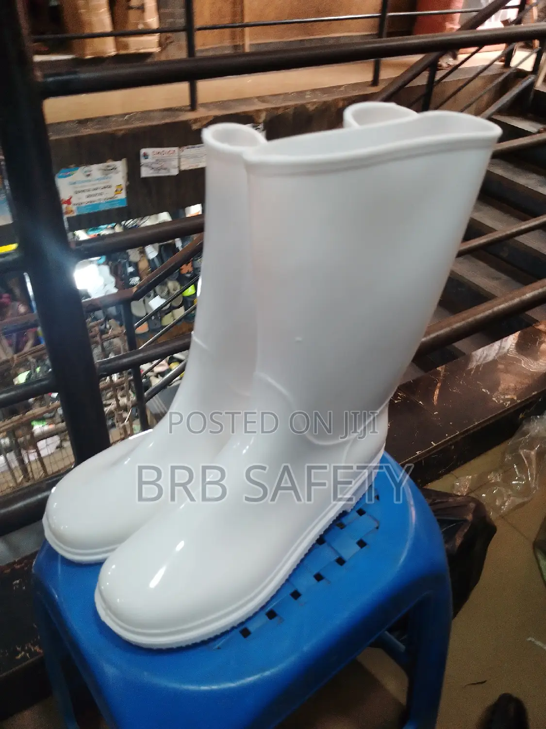 Rain Gumboots/ Harvesting Gumboots White.