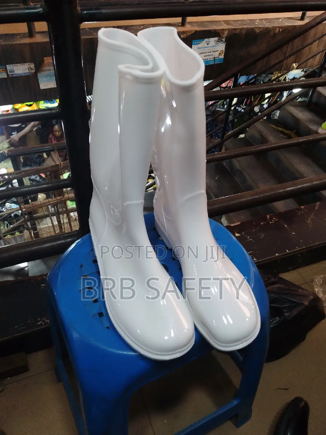 Rain Gumboots/ Harvesting Gumboots White.