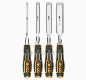 INGCO 4pcs Wood Chisel Set Carpenter Carving 6/12/19/25mm
