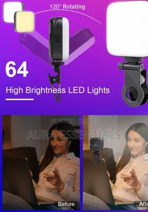 Rechargeable Mini Selfie Photo and Video Light