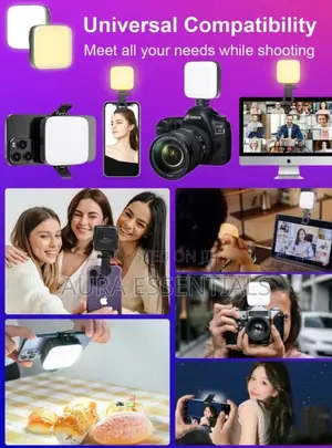 Rechargeable Mini Selfie Photo and Video Light