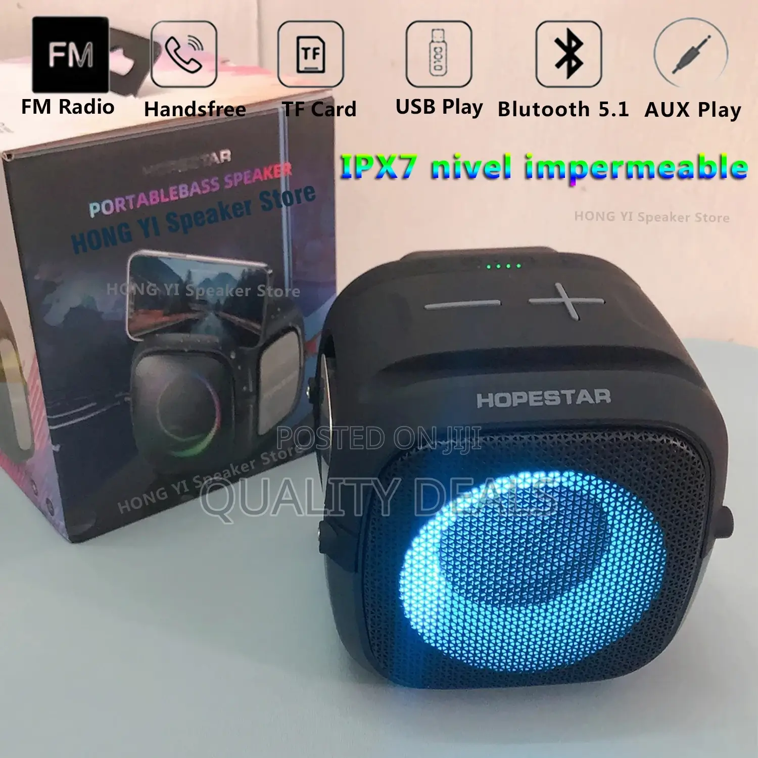 Hopestar Wireless Bluetooth Music Speaker
