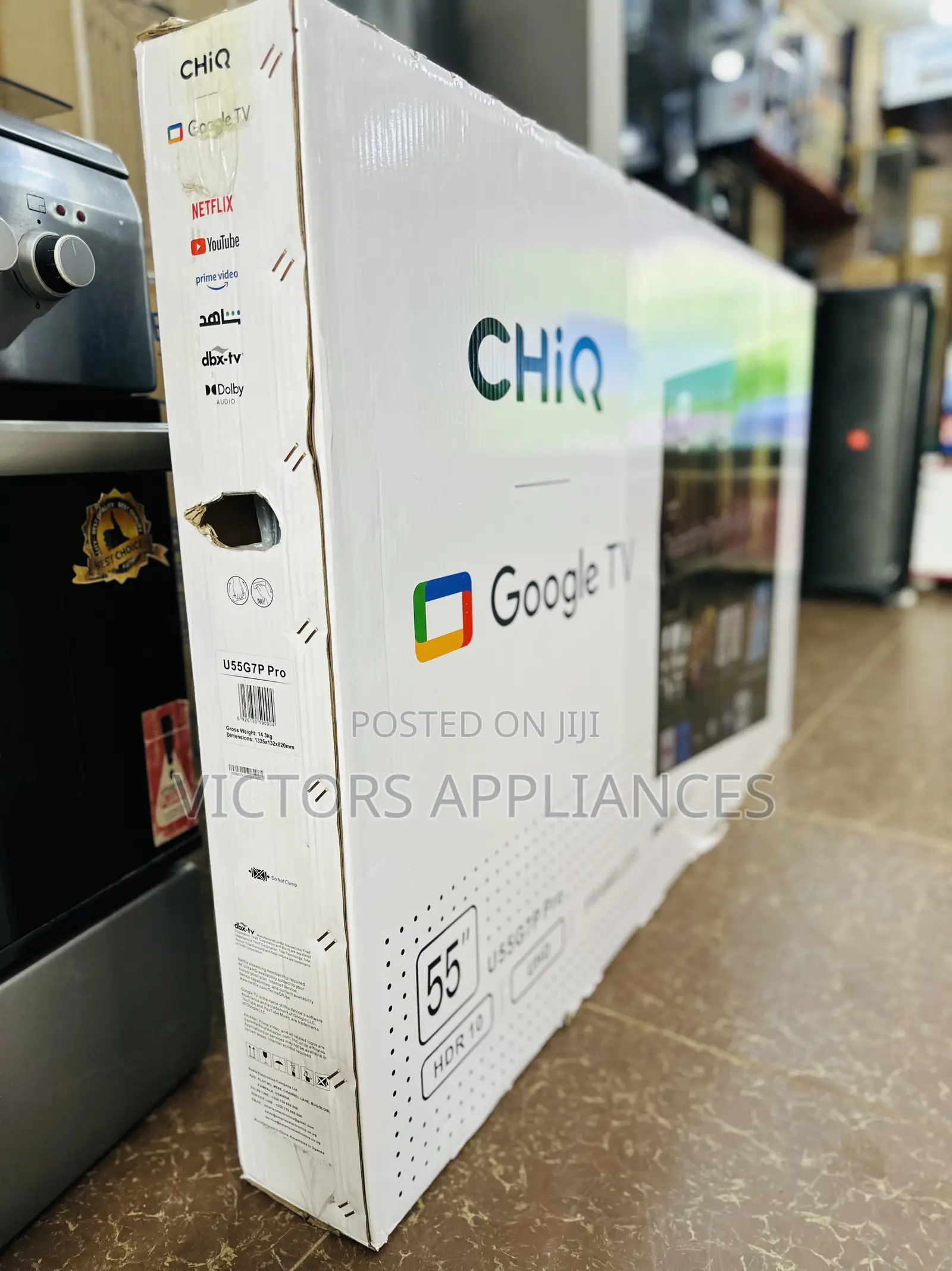 Chiq 55” Android Smart Tv