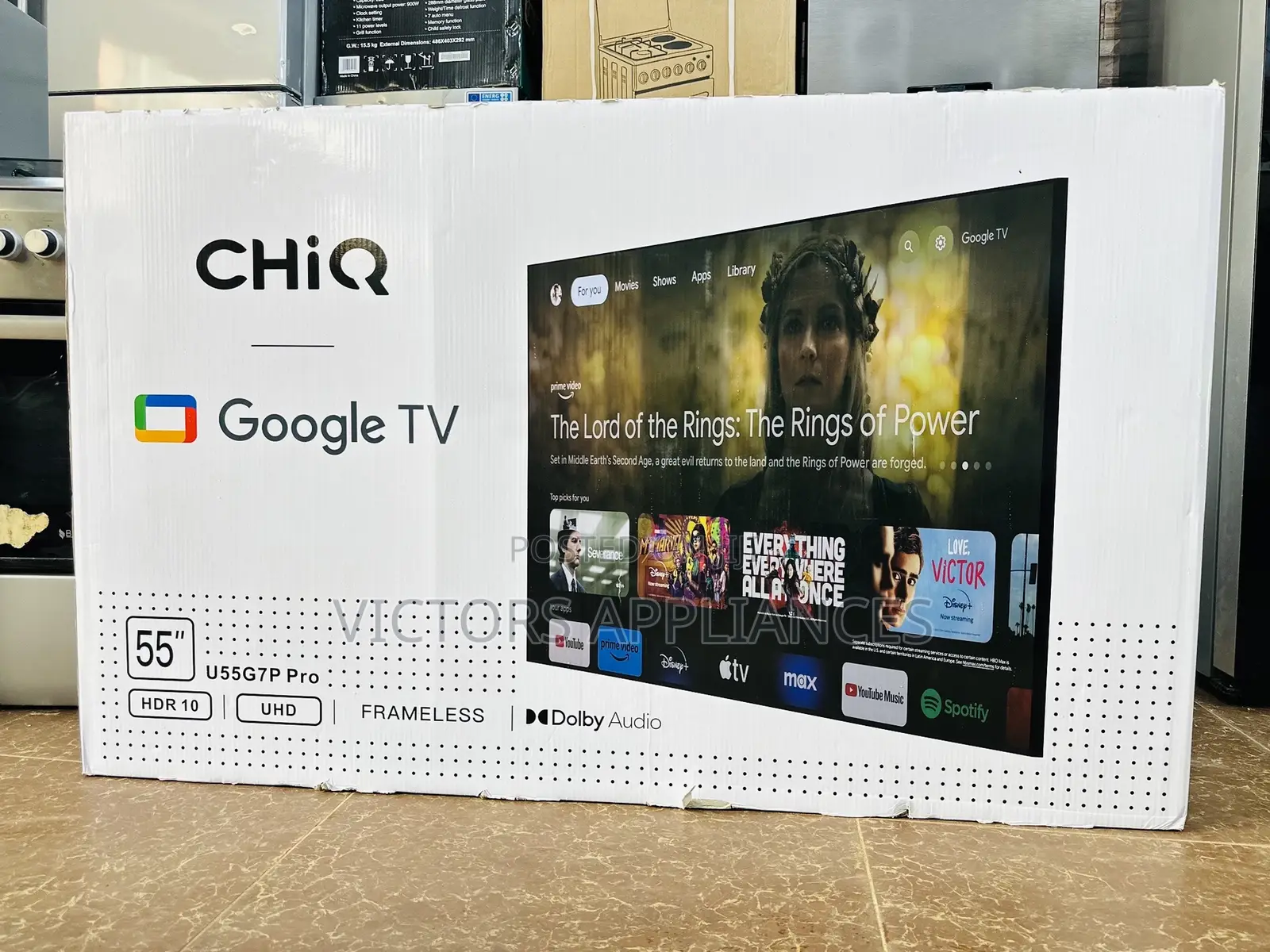 55inch Chiq Android Smart TV
