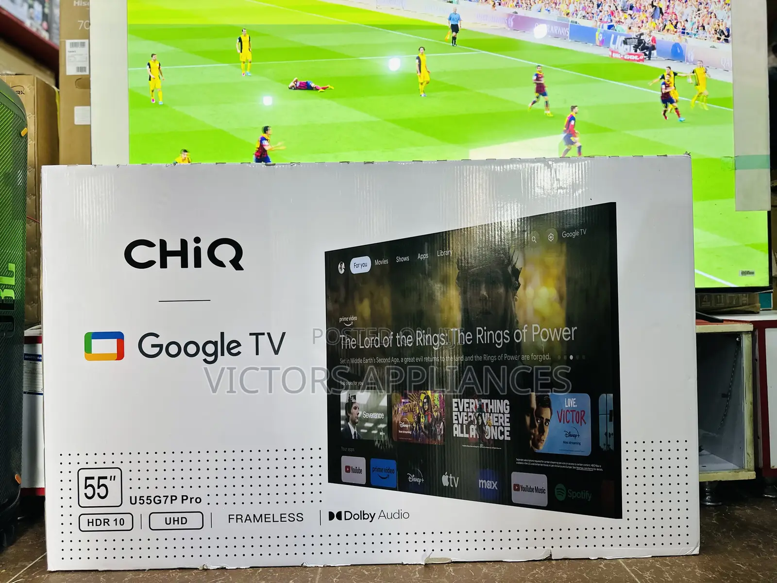 Chiq 55” HDR Smart Tv