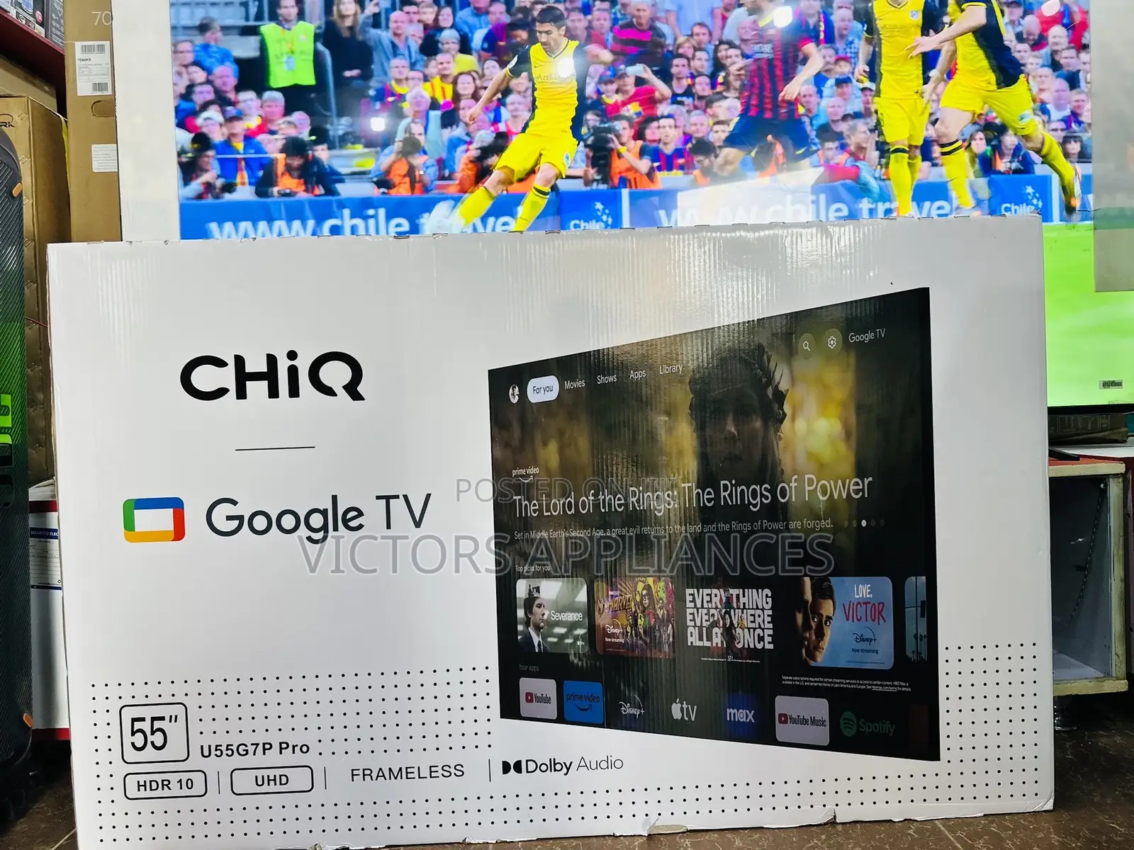 Chiq 55” Android HDR TV