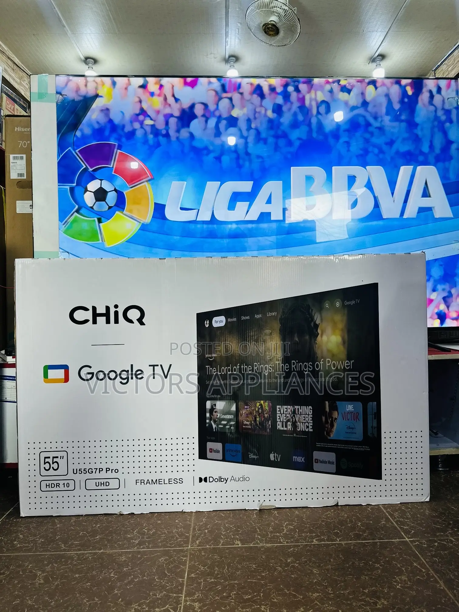 Chiq 55” Android HDR TV