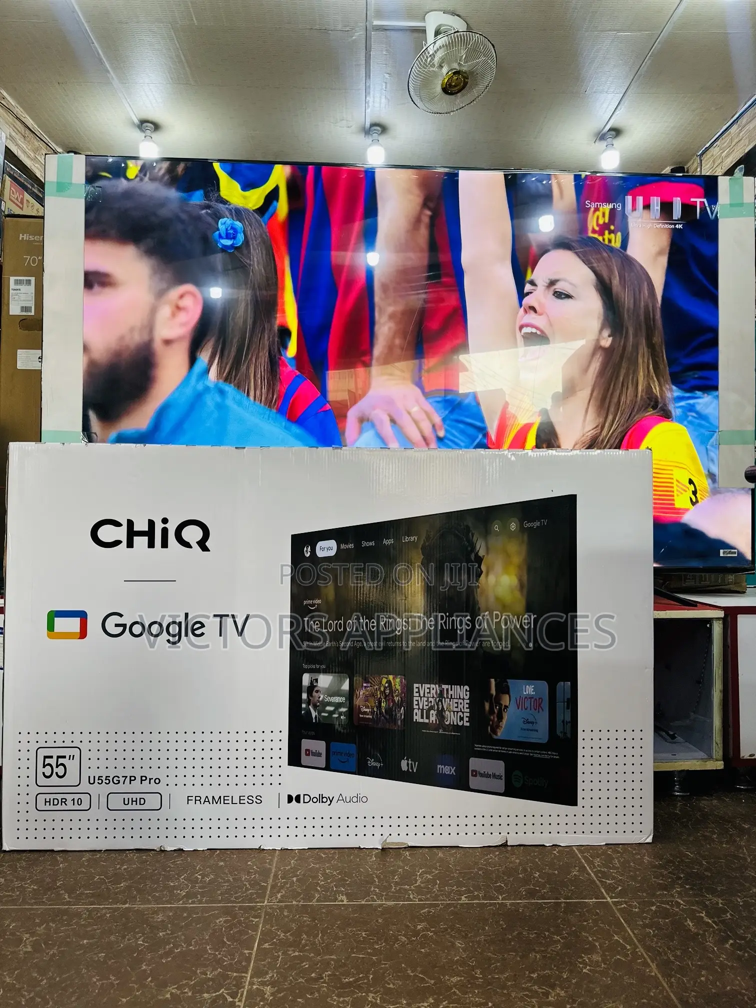 55inch Chiq Smart Tv