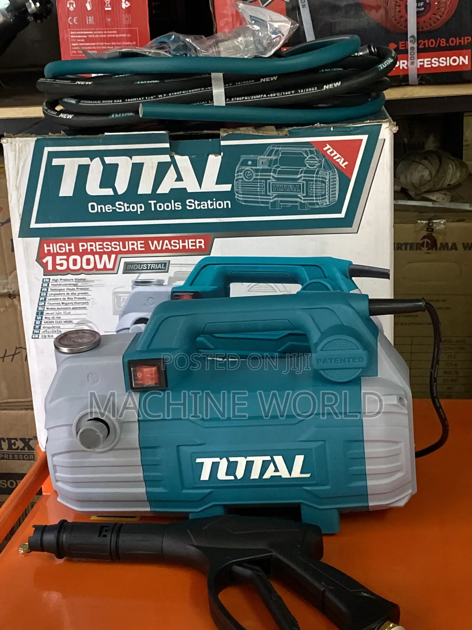 TOTAL PRESSURE/Car/Domestic Washer