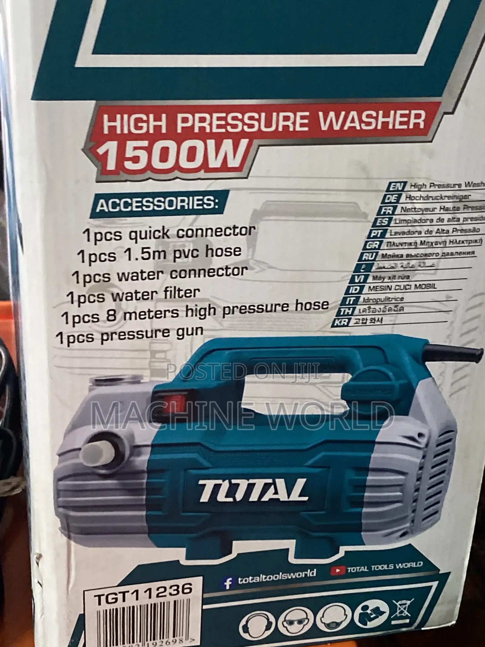 TOTAL PRESSURE/Car/Domestic Washer