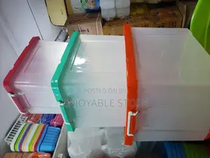 Plastic Storage Boxes Set