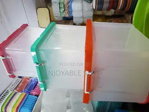Plastic Storage Boxes Set