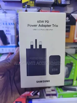 Samsung 65W Super Fast Charger, USB-C, PD 65W Fast Charger