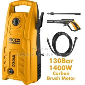 INGCO High Pressure Washer 1400W for Cars and House Washing