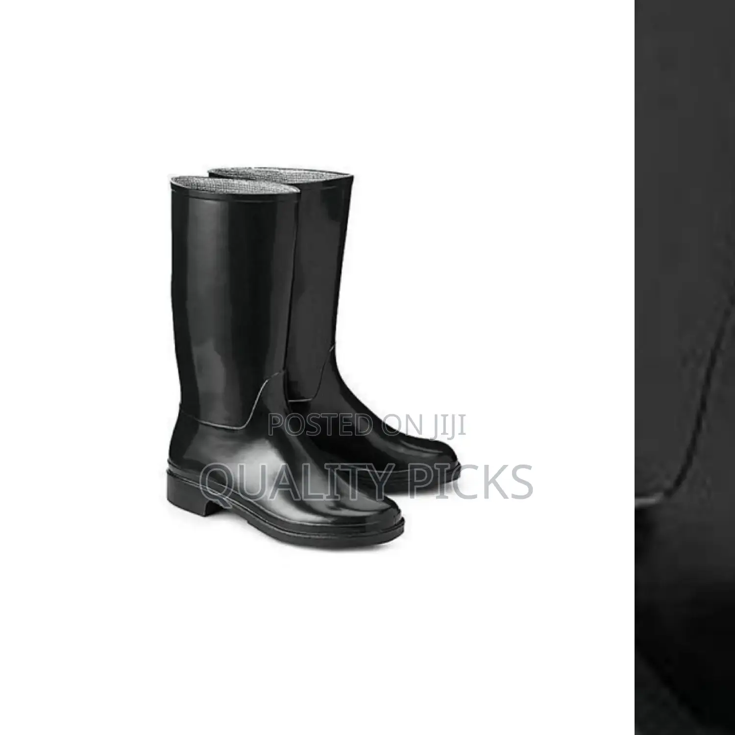 Brand Black Gumboots