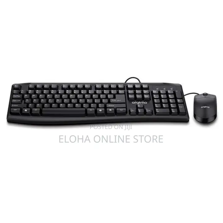 Oraimo Original Wired Smart Easy Keyboard Mouse Combo
